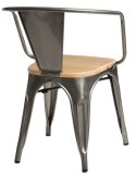 D2.DESIGN Krzesło Paris Arms Wood metal, drewno - sosna naturalna funkcjonalne i wygodne D2.DESIGN Krzesło Paris Arms Wood metal, drewno - sosna naturalna funkcjonalne i wygodne