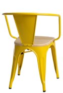D2.DESIGN Krzesło Paris Arms Wood żółte sosna natu ralna D2.DESIGN Krzesło Paris Arms Wood żółte sosna natu ralna