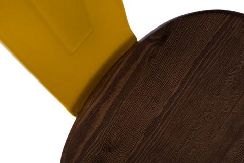 D2.DESIGN Krzesło Paris Arms Wood żółte sosna orze ch D2.DESIGN Krzesło Paris Arms Wood żółte sosna orze ch