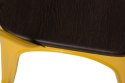 D2.DESIGN Krzesło Paris Arms Wood żółte sosna szcz otkowana D2.DESIGN Krzesło Paris Arms Wood żółte sosna szcz otkowana