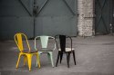 KRZESŁO Paris Wood metalowe CZARNE D2.DESIGN siedzisko DREWNO LAKIEROWANE SOSNA naturalny WYGODNE I WYTRZYMAŁE KRZESŁO Paris Wood metalowe CZARNE D2.DESIGN siedzisko DREWNO LAKIEROWANE SOSNA naturalny WYGODNE I WYTRZYMAŁE