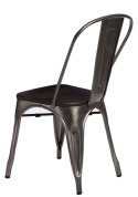D2.DESIGN Krzesło Paris Wood metali. sosna szczot. D2.DESIGN Krzesło Paris Wood metali. sosna szczot.