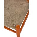 D2.DESIGN Krzesło Wicker Naturalne pomarańczowy in spirowany Wishbone poekspozycji D2.DESIGN Krzesło Wicker Naturalne pomarańczowy in spirowany Wishbone poekspozycji