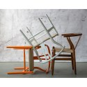 D2.DESIGN Krzesło Wicker Naturalne pomarańczowy in spirowany Wishbone poekspozycji D2.DESIGN Krzesło Wicker Naturalne pomarańczowy in spirowany Wishbone poekspozycji