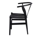 KRZESŁO CZARNE Wicker D2.DESIGN lite DREWNO bukowe siedzisko wyplatany SZNUREK JUTOWY CZARNY inspirowany Wishbone KRZESŁO CZARNE Wicker D2.DESIGN lite DREWNO bukowe siedzisko wyplatany SZNUREK JUTOWY CZARNY inspirowany Wishbone