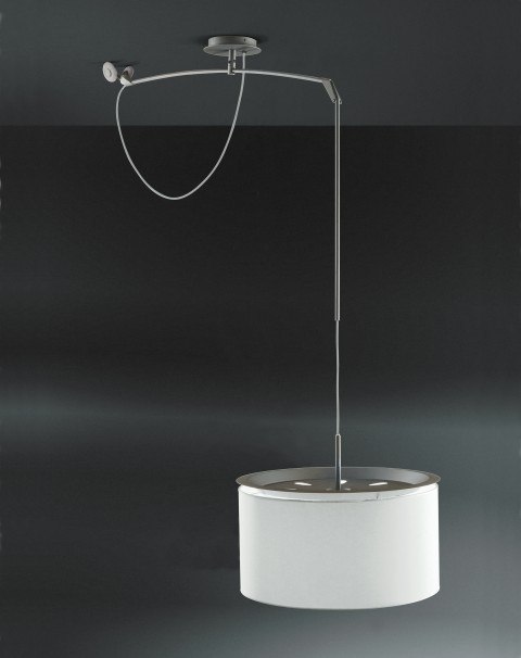 Carpyen, S.L. Lampa Finger Mov klosz beż, śr. 45 cm Carpyen, S.L. Lampa Finger Mov klosz beż, śr. 45 cm
