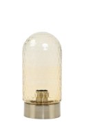 Light&Living Lampa stołowa Domani amber/antyczny brąz Light&Living Lampa stołowa Domani amber/antyczny brąz