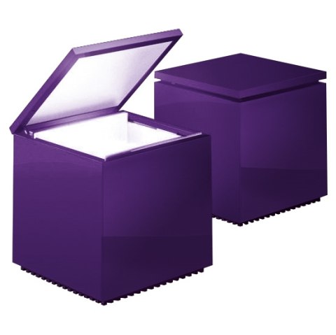 Cini&Nils srl Lampka Cuboluce fiolet Cini&Nils srl Lampka Cuboluce fiolet
