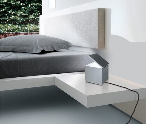 Cini&Nils srl Lampka Cuboluce srebrna Cini&Nils srl Lampka Cuboluce srebrna