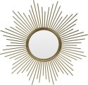 Intesi Lustro ścienne Intesi Rise metalowe złote fi31 do salonu jadalni łazienki Intesi Lustro ścienne Intesi Rise metalowe złote fi31 do salonu jadalni łazienki