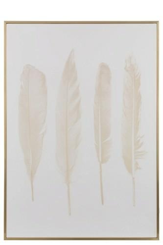 J-LINE Obraz dekoracyjny Feathers 4 J-LINE Obraz dekoracyjny Feathers 4