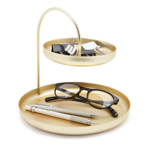 Umbra b.v. Organizer Poise Brass Umbra b.v. Organizer Poise Brass