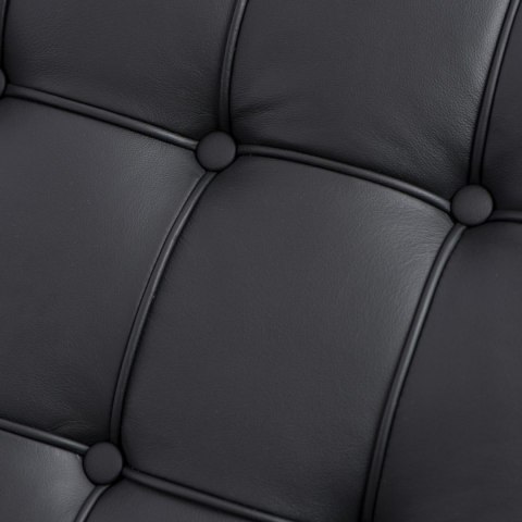 D2.DESIGN Podnóżek BA1 czarny skóra naturalna D2.DESIGN Podnóżek BA1 czarny skóra naturalna