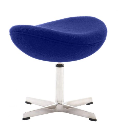 D2.DESIGN Podnóżek Jajo atramentowy kaszmir 27 Premium D2.DESIGN Podnóżek Jajo atramentowy kaszmir 27 Premium