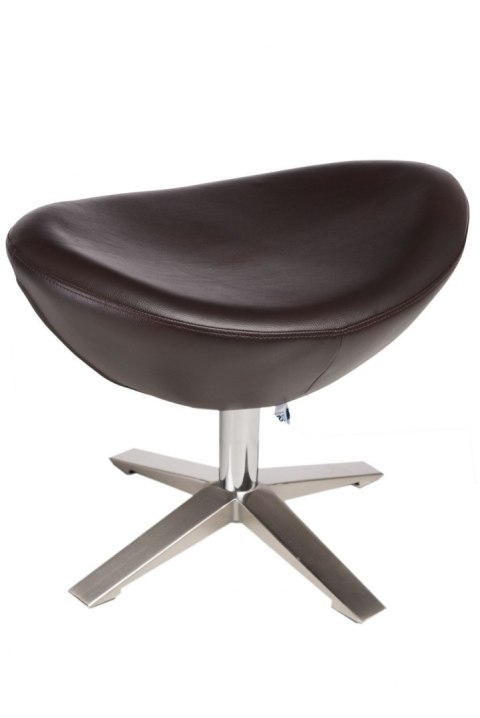 D2.DESIGN Podnóżek Jajo Soft skóra eko 525 brązowy ciemny D2.DESIGN Podnóżek Jajo Soft skóra eko 525 brązowy ciemny