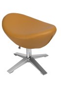 D2.DESIGN Podnóżek Jajo Soft skóra eko 535 musztardowy D2.DESIGN Podnóżek Jajo Soft skóra eko 535 musztardowy