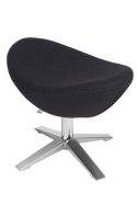 D2.DESIGN Podnóżek Jajo Soft wełna czarny JA-2704 D2.DESIGN Podnóżek Jajo Soft wełna czarny JA-2704