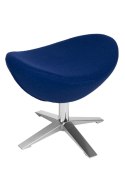 D2.DESIGN Podnóżek Jajo Soft wełna niebieski YQ-05 D2.DESIGN Podnóżek Jajo Soft wełna niebieski YQ-05