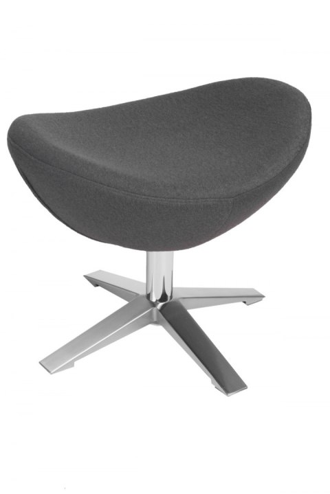 D2.DESIGN Podnóżek Jajo Soft wełna szary JA-2702 D2.DESIGN Podnóżek Jajo Soft wełna szary JA-2702