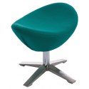 D2.DESIGN Podnóżek Jajo Soft wełna zielony YQ-23 D2.DESIGN Podnóżek Jajo Soft wełna zielony YQ-23