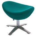 D2.DESIGN Podnóżek Jajo Soft wełna zielony YQ-23 D2.DESIGN Podnóżek Jajo Soft wełna zielony YQ-23