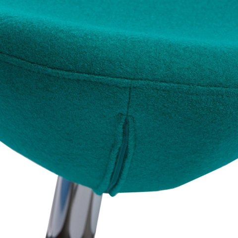 D2.DESIGN Podnóżek Jajo Soft wełna zielony YQ-23 D2.DESIGN Podnóżek Jajo Soft wełna zielony YQ-23