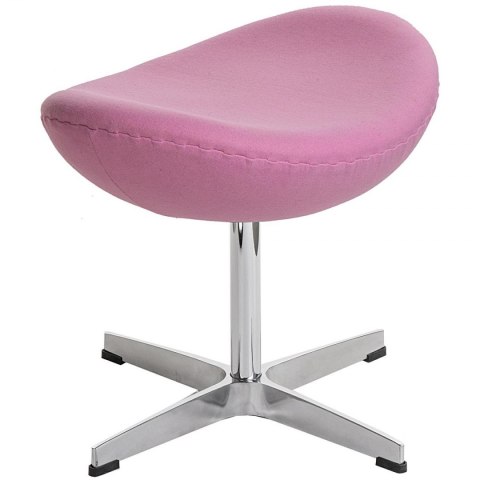 D2.DESIGN Podnóżek Jajo różowy kaszmir B5 Premium D2.DESIGN Podnóżek Jajo różowy kaszmir B5 Premium
