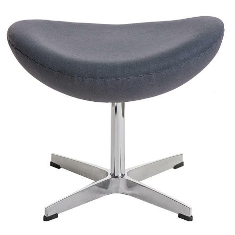 D2.DESIGN Podnóżek Jajo szary kaszmir 8 Premium D2.DESIGN Podnóżek Jajo szary kaszmir 8 Premium