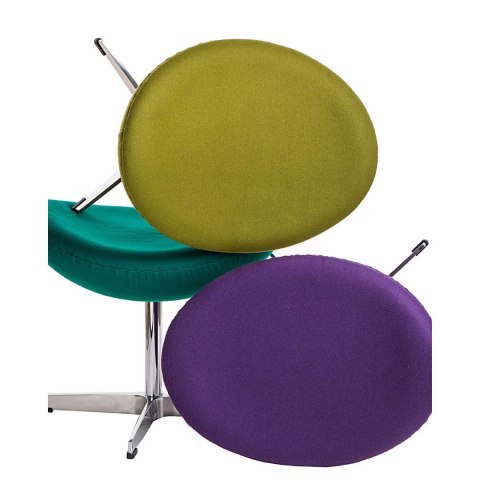 D2.DESIGN Podnóżek Jajo zielony ciemny kaszmir 45 Premium D2.DESIGN Podnóżek Jajo zielony ciemny kaszmir 45 Premium