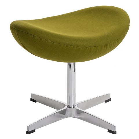 D2.DESIGN Podnóżek Jajo zielony jasny kaszmir 40 Premium D2.DESIGN Podnóżek Jajo zielony jasny kaszmir 40 Premium