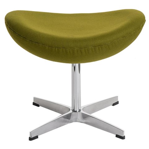 D2.DESIGN Podnóżek Jajo zielony jasny kaszmir 40 Premium D2.DESIGN Podnóżek Jajo zielony jasny kaszmir 40 Premium