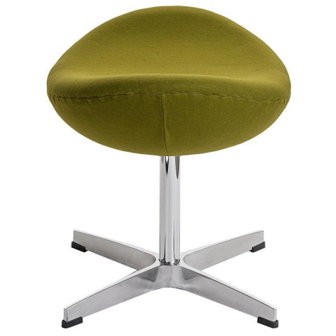 D2.DESIGN Podnóżek Jajo zielony jasny kaszmir 40 Premium D2.DESIGN Podnóżek Jajo zielony jasny kaszmir 40 Premium