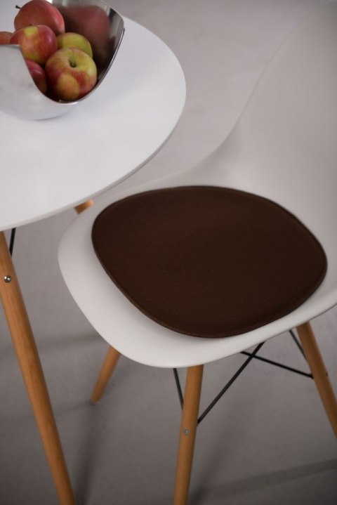Intesi Poduszka na krzesło Side Chair brązowa Intesi Poduszka na krzesło Side Chair brązowa