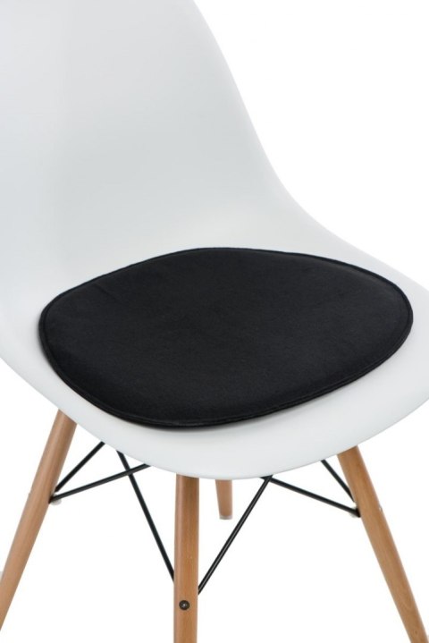 Intesi Poduszka na krzesło Side Chair czarna Intesi Poduszka na krzesło Side Chair czarna