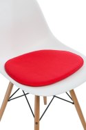 Intesi Poduszka na krzesło Side Chair czerwona Intesi Poduszka na krzesło Side Chair czerwona