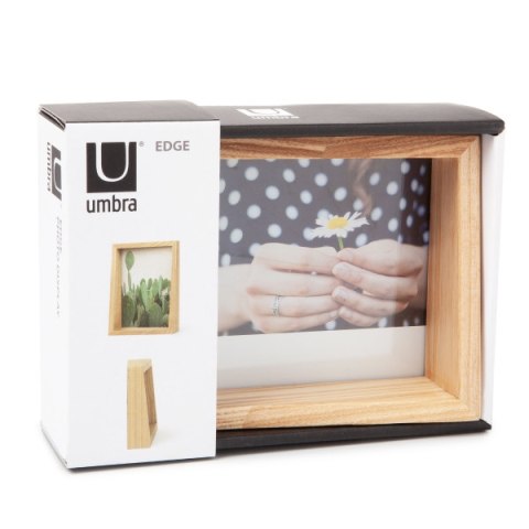 Umbra b.v. Ramka na zdjęcia Edge 10x15 naturalna Umbra b.v. Ramka na zdjęcia Edge 10x15 naturalna