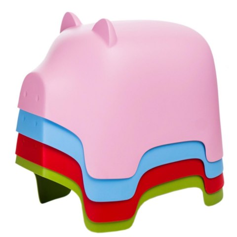 D2.DESIGN Siedzisko dziecięce Piggy czerwone D2.DESIGN Siedzisko dziecięce Piggy czerwone