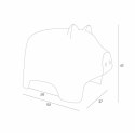D2.DESIGN Siedzisko dziecięce Piggy czerwone D2.DESIGN Siedzisko dziecięce Piggy czerwone