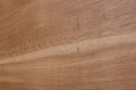 Maduu Studio Stolik Graphi 60x60 biały profil 30 mm blat lakierowany dąb naturalny Maduu Studio Stolik Graphi 60x60 biały profil 30 mm blat lakierowany dąb naturalny