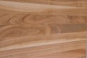Maduu Studio Stolik Graphi 60x60 biały profil 30 mm blat lakierowany z czereśni naturalny Maduu Studio Stolik Graphi 60x60 biały profil 30 mm blat lakierowany z czereśni naturalny