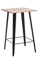 D2.DESIGN Stół Barowy Paris Wood czarny jesion D2.DESIGN Stół Barowy Paris Wood czarny jesion