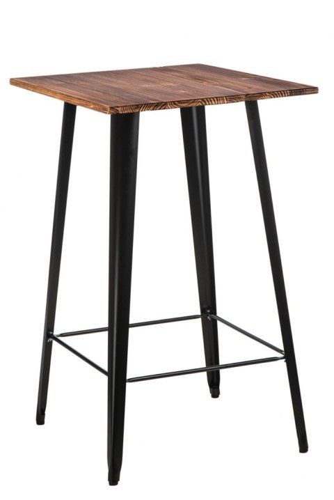 D2.DESIGN Stół Barowy Paris Wood czarny sosna D2.DESIGN Stół Barowy Paris Wood czarny sosna