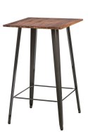 D2.DESIGN Stół Barowy Paris Wood metaliczny sosna D2.DESIGN Stół Barowy Paris Wood metaliczny sosna