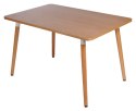Intesi Stół Copine blat natural 120x80 cm Intesi Stół Copine blat natural 120x80 cm