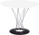 D2.DESIGN Stół Cyklon okrągły, biały D2.DESIGN Stół Cyklon okrągły, biały