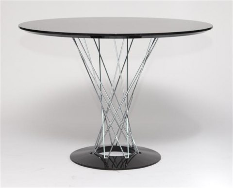 D2.DESIGN Stół Cyklon okrągły, czarny D2.DESIGN Stół Cyklon okrągły, czarny