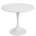 D2.DESIGN Stół Fiber o90 biały MDF D2.DESIGN Stół Fiber o90 biały MDF