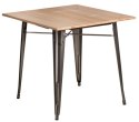 D2.DESIGN Stół Paris Wood metal sosna naturalna D2.DESIGN Stół Paris Wood metal sosna naturalna