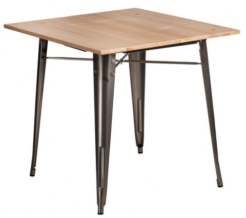 D2.DESIGN Stół Paris Wood metal sosna naturalna D2.DESIGN Stół Paris Wood metal sosna naturalna