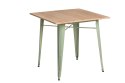 D2.DESIGN Stół Paris Wood zielony sosna naturalna D2.DESIGN Stół Paris Wood zielony sosna naturalna